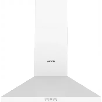 Gorenje KH60A F2LB WH WHC629E4W RL_G400, 450 m³/h, ortinis/re cirkuliacinis, C, A, B, 65 dB