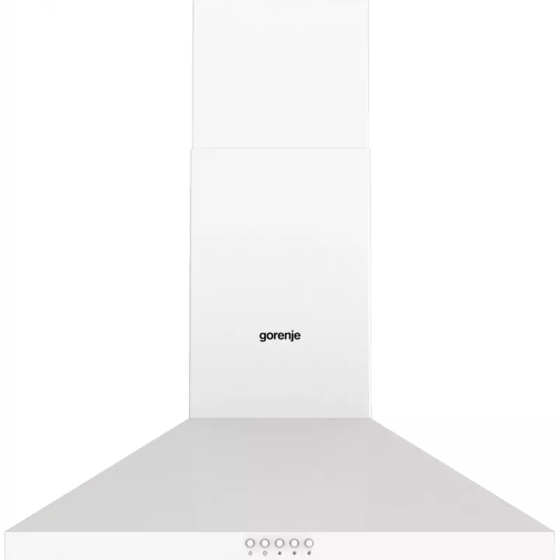 Gorenje KH60A F2LB WH WHC629E4W RL_G400, 450 m³/h, ortinis/re cirkuliacinis, C, A, B, 65 dB