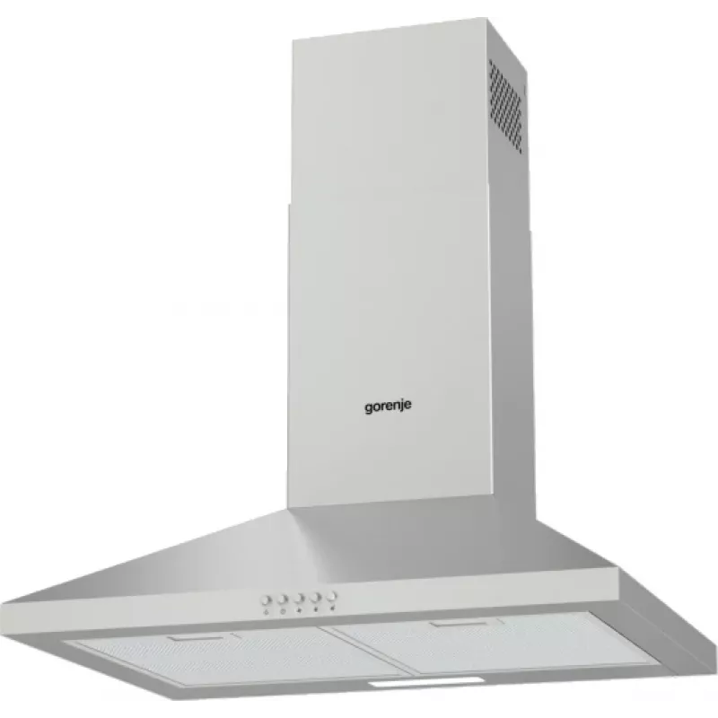 Gorenje KH60A F2LB SS WHC629E4X RL_G400 sieninis gartraukis, 450 m³/h, šalinimas/cirkuliacija, 65 dB