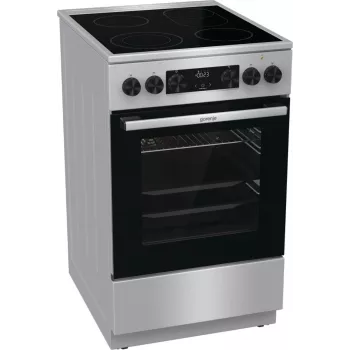 Gorenje GECS5C70XA laisvai pastatoma viryklė Elektrinė Keraminė kaitlentė Nerūdijantis plienas