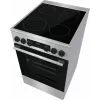 Gorenje GECS5C70XA laisvai pastatoma viryklė Elektrinė Keraminė kaitlentė Nerūdijantis plienas