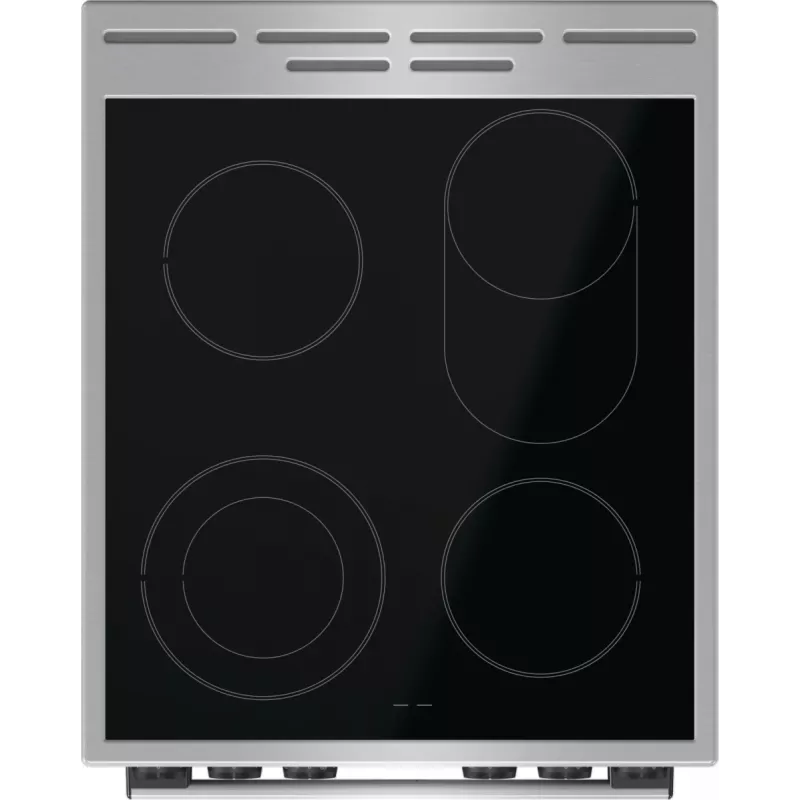 Gorenje GECS5C70XA laisvai pastatoma viryklė Elektrinė Keraminė kaitlentė Nerūdijantis plienas