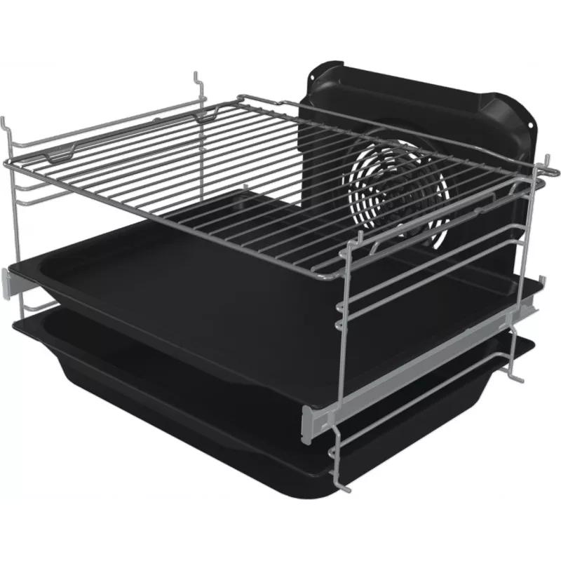 Gorenje GECS5C70XA laisvai pastatoma viryklė Elektrinė Keraminė kaitlentė Nerūdijantis plienas
