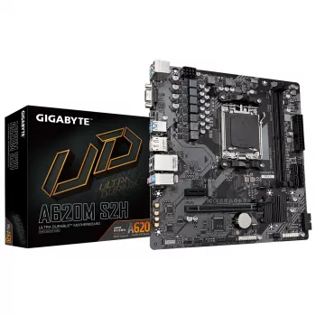 Motininė plokštė GIGABYTE A620M S2H, A620, AM5, Micro ATX