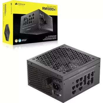 Maitinimo blokas CORSAIR RMx Shift Series RM1000x 1000W ATX 24-pin 80 PLUS Gold, juodas, 140mm ventiliatorius