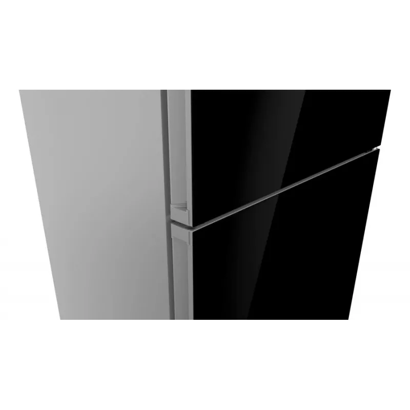 Bosch Serie 6 KGN49LBCF šaldytuvas-šaldiklis Laisvai pastatomas 440 L Juoda
