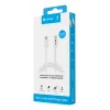 Sandberg USB-C į MicroUSB įkrovimo laidas 1 m, USB C, Micro-USB B, Baltas