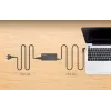 Manhattan Universal Notebook/Nešiojamo kompiuterio maitinimo adapteris, 65 W, automatinis, su 9 kištukų antgaliais