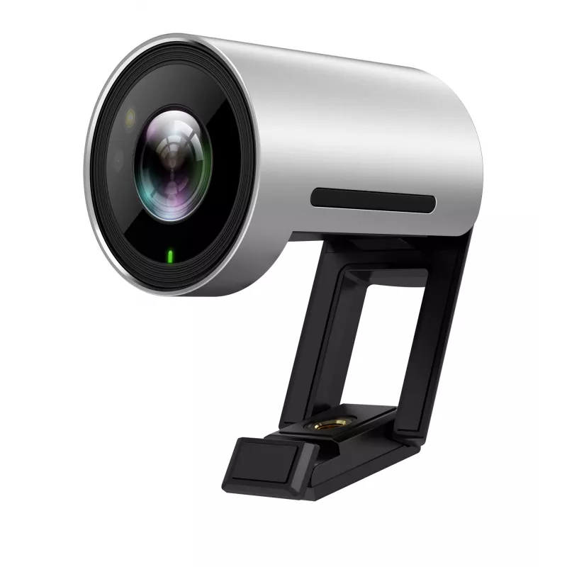 Webkamera Yealink UVC30 Ultra HD 4K, 8,51 MP, 3840×2160, USB 3.2 Gen 1, tvirtinimas spaustuku, juoda/sidabrinė