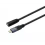 USB kabelis VivoLink PROUSBCMF0.3 — USB-C (kištukas) į USB-A (kištukas), 0,3 m