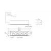 Rack PDU Lanview LVR-2MSCH-SCH-C13-4 – 1U, 10 colių maitinimo skirstytuvas su 4 Schuko lizdais