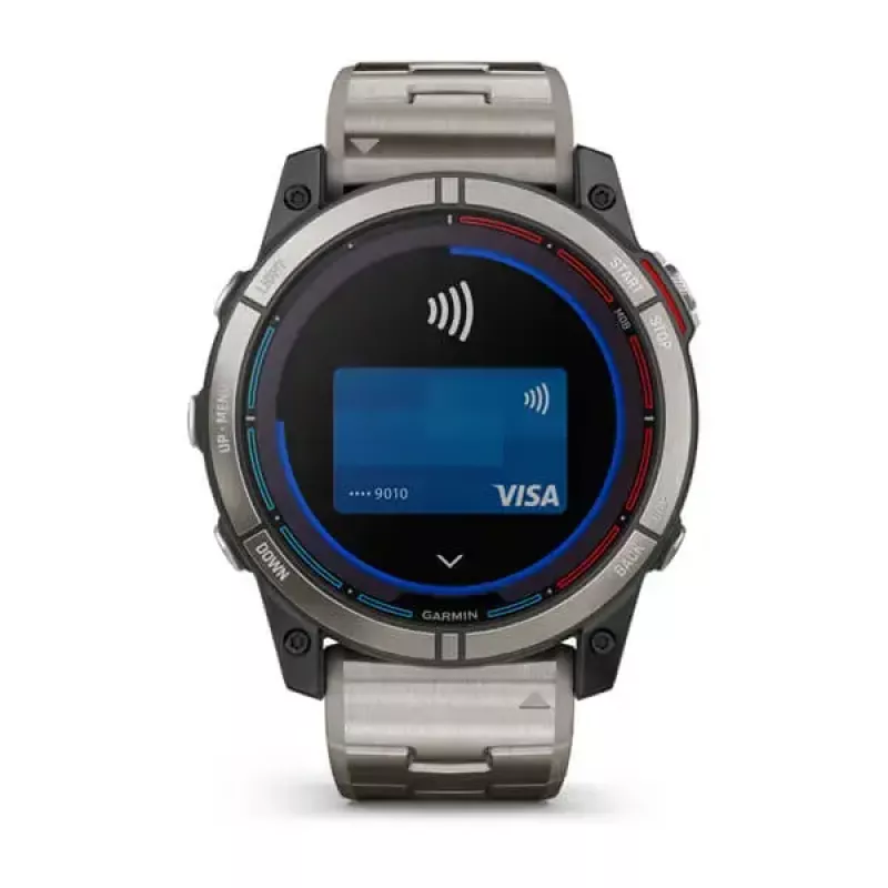 Išmanusis laikrodis Garmin quatix 7X Solar 3.56 cm MIP 280x280 GPS Wi-Fi