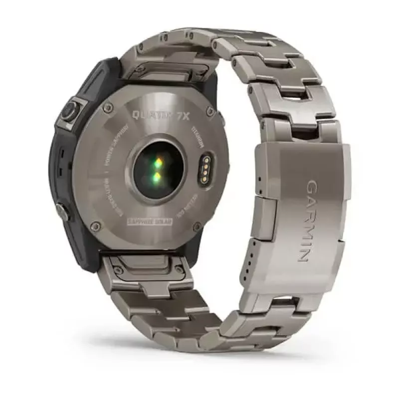 Išmanusis laikrodis Garmin quatix 7X Solar 3.56 cm MIP 280x280 GPS Wi-Fi
