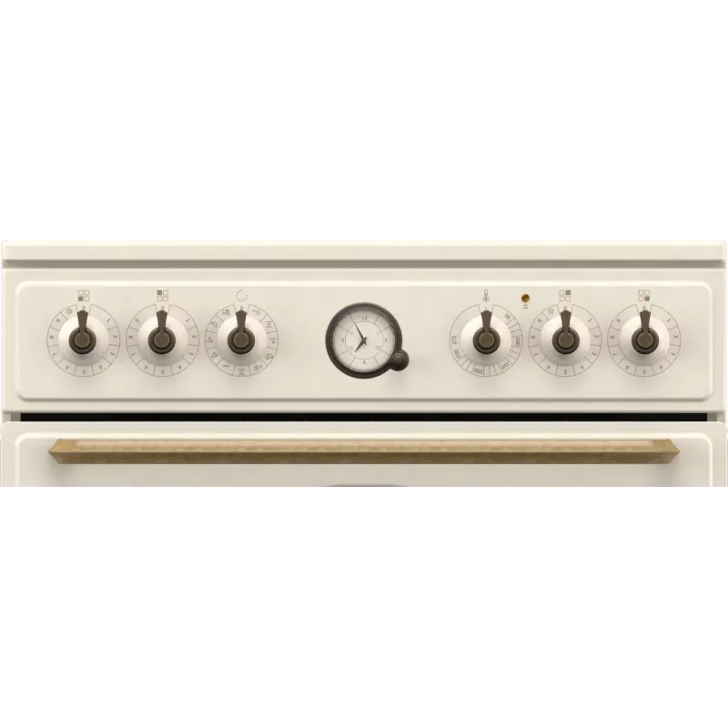 Gorenje GECS6B70CLI Laisvai pastatoma viryklė su keramine kaitlente, smėlio spalvos