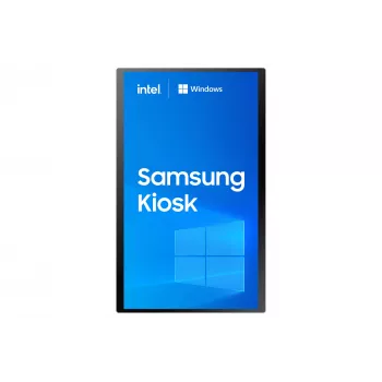 Samsung KM24C-C Kiosko dizainas 61 cm (24 colių) LED 250 cd/m² Full HD Baltas Liečiamas ekranas Integruotas procesorius Windows 10 IoT Enterprise 16/7