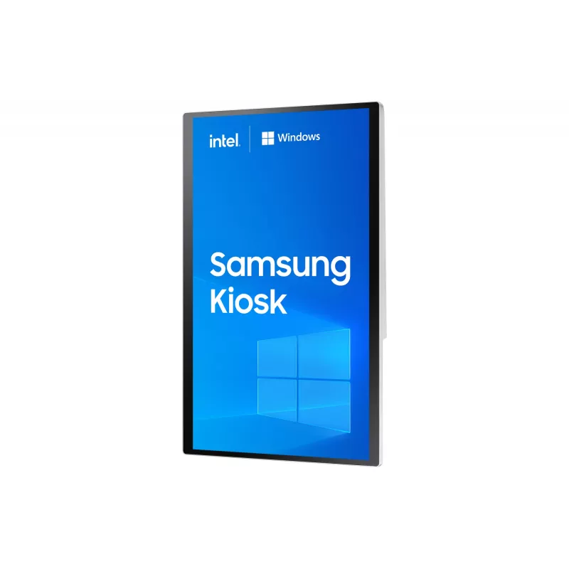 Samsung KM24C-C Kiosko dizainas 61 cm (24 colių) LED 250 cd/m² Full HD Baltas Liečiamas ekranas Integruotas procesorius Windows 10 IoT Enterprise 16/7