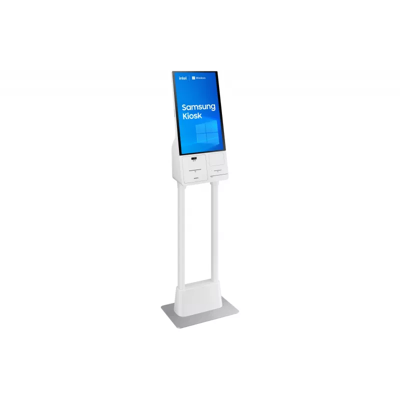 Samsung KM24C-C Kiosko dizainas 61 cm (24 colių) LED 250 cd/m² Full HD Baltas Liečiamas ekranas Integruotas procesorius Windows 10 IoT Enterprise 16/7