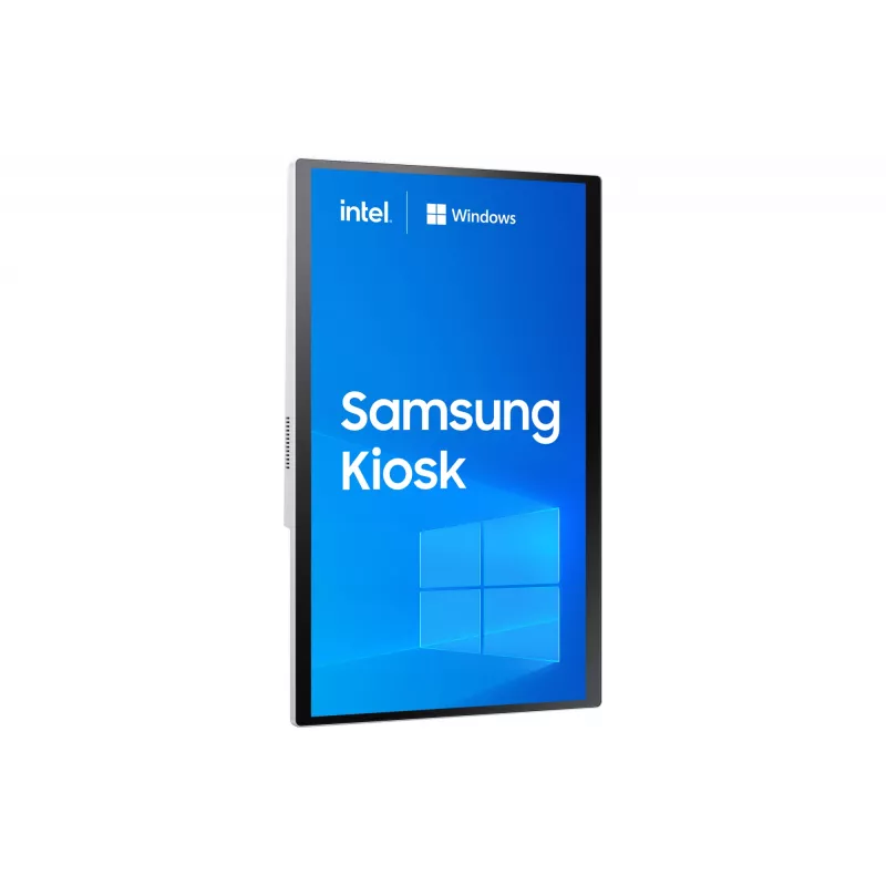 Samsung KM24C-C Kiosko dizainas 61 cm (24 colių) LED 250 cd/m² Full HD Baltas Liečiamas ekranas Integruotas procesorius Windows 10 IoT Enterprise 16/7