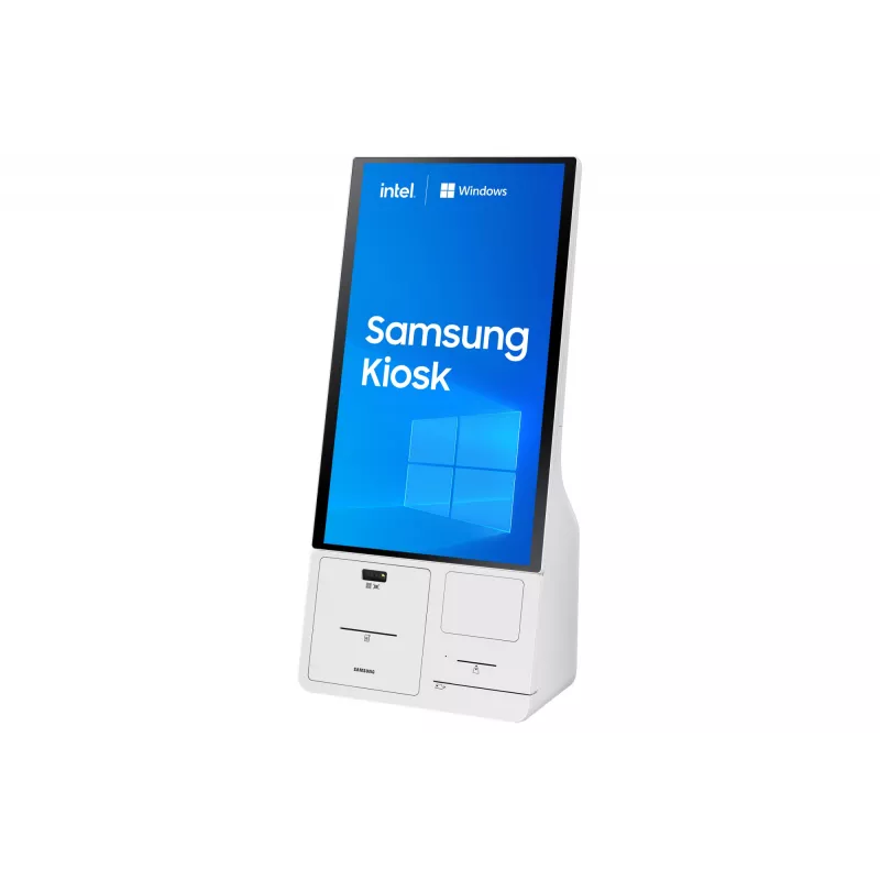 Samsung KM24C-C Kiosko dizainas 61 cm (24 colių) LED 250 cd/m² Full HD Baltas Liečiamas ekranas Integruotas procesorius Windows 10 IoT Enterprise 16/7