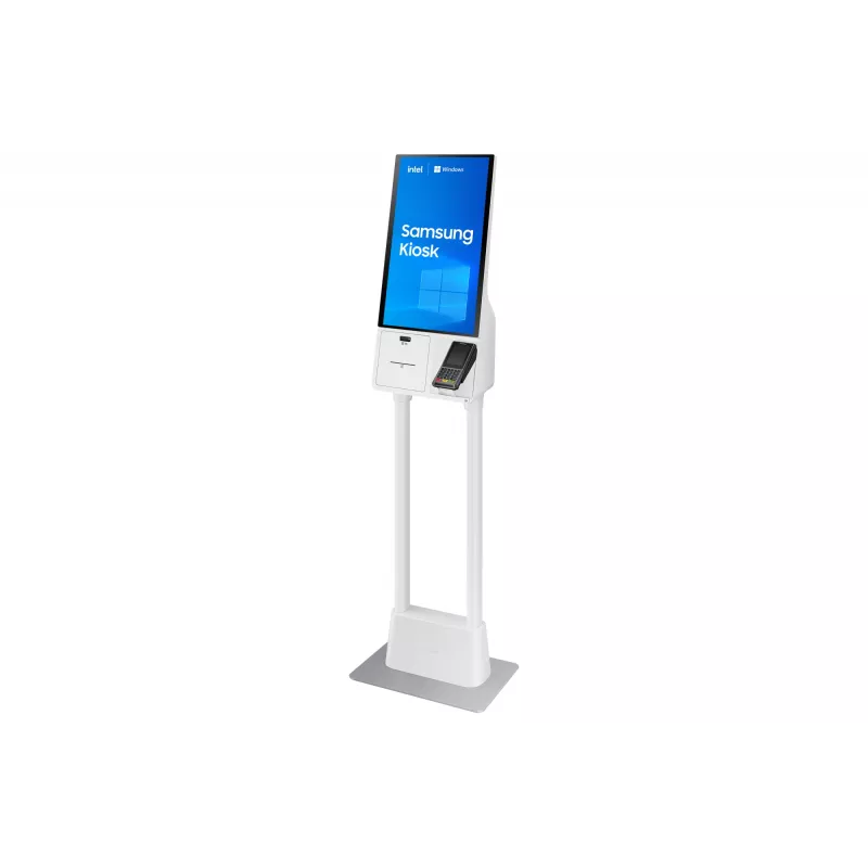 Samsung KM24C-C Kiosko dizainas 61 cm (24 colių) LED 250 cd/m² Full HD Baltas Liečiamas ekranas Integruotas procesorius Windows 10 IoT Enterprise 16/7