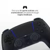 Žaidimų pultas Sony DualSense v3 Juodas — Bluetooth/USB, PS5, įmontuota baterija, USB-C, laidinis ir belaidis