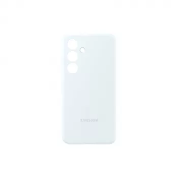 Samsung Galaxy S24 silikoninis dėklas – baltas, 6,2 colio ekranams