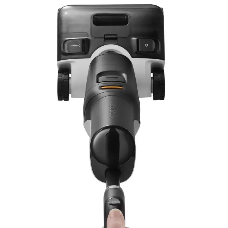 Roborock F25 ACE belaidis šlapio ir sauso valymo siurblys, 4 Ah, juoda/balta