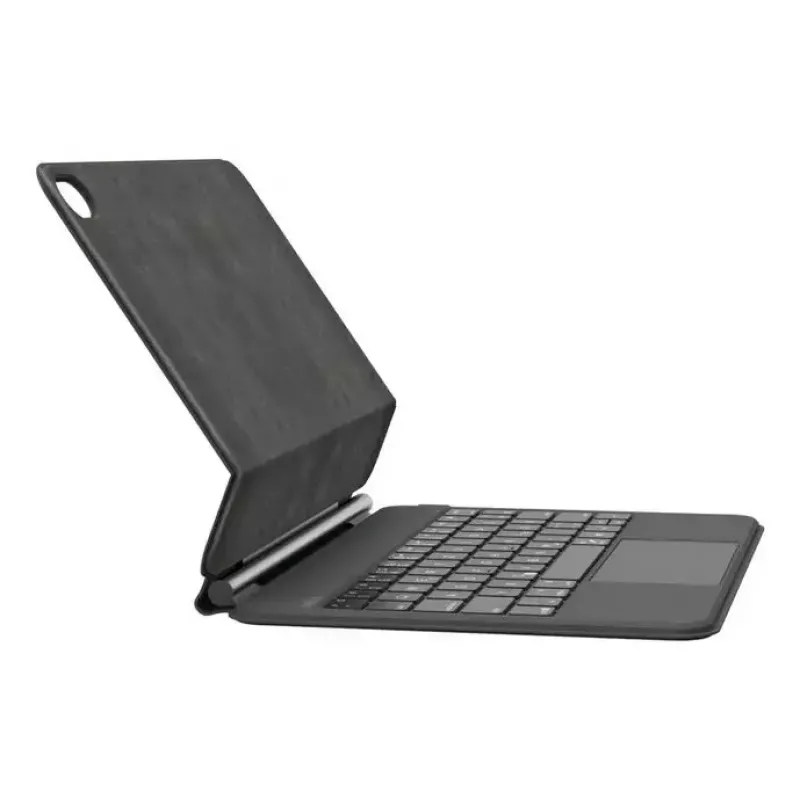 Belkin BBZ002de-V3 belaidė klaviatūra su jutikliniu kilimėliu, QWERTZ vokiškas išdėstymas, juoda