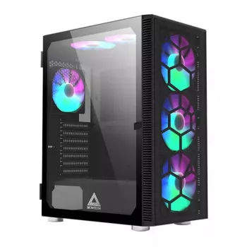 Korpusas Montech X3 GLASS Midi Tower Juodas