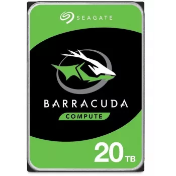 Seagate Barracuda 20TB vidinis kietasis diskas 7200 RPM 512 MB 3,5 colio Serial ATA