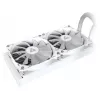 Montech LightFlow ARGB 360 procesoriaus vandens aušintuvas 360 mm 3x120 mm ventiliatoriai ARGB juodas