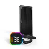 Montech HyperFlow Digital 240 procesoriaus skysto aušinimo sistema 240 mm 2x120 mm juoda