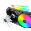 Montech HyperFlow Digital 240 procesoriaus skysto aušinimo sistema 240 mm 2x120 mm juoda