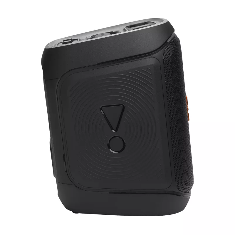 Nešiojamas mono garsiakalbis JBL Encore 2 Mono Black – 100 W, atsparus vandens purslams, Bluetooth ir laidinis