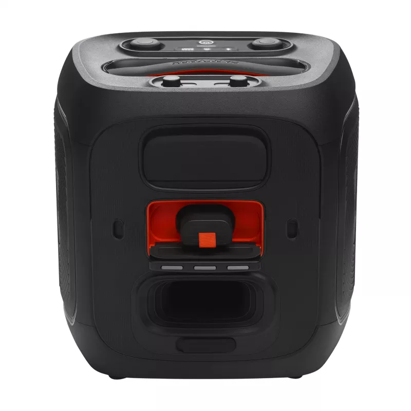 Nešiojamas mono garsiakalbis JBL Encore 2 Mono Black – 100 W, atsparus vandens purslams, Bluetooth ir laidinis