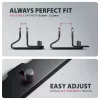 Vertikalus stovas nešiojamam kompiuteriui Axagon STND-VB, aliuminis, 10 inch–17,3 inch, juodas
