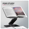 Stovas nešiojamam kompiuteriui AXAGON STND-LRB — aliuminis, 360° sukimas, 10–17,3 colių, reguliuojamas aukštis iki 26 cm, pakreipimas 0–180°, juodas