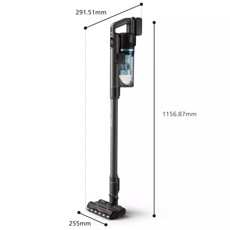Philips XC7163/01 belaidis 2-in-1 siurblys šlapiai ir sausai valyti, 0,6 L, mėlynas