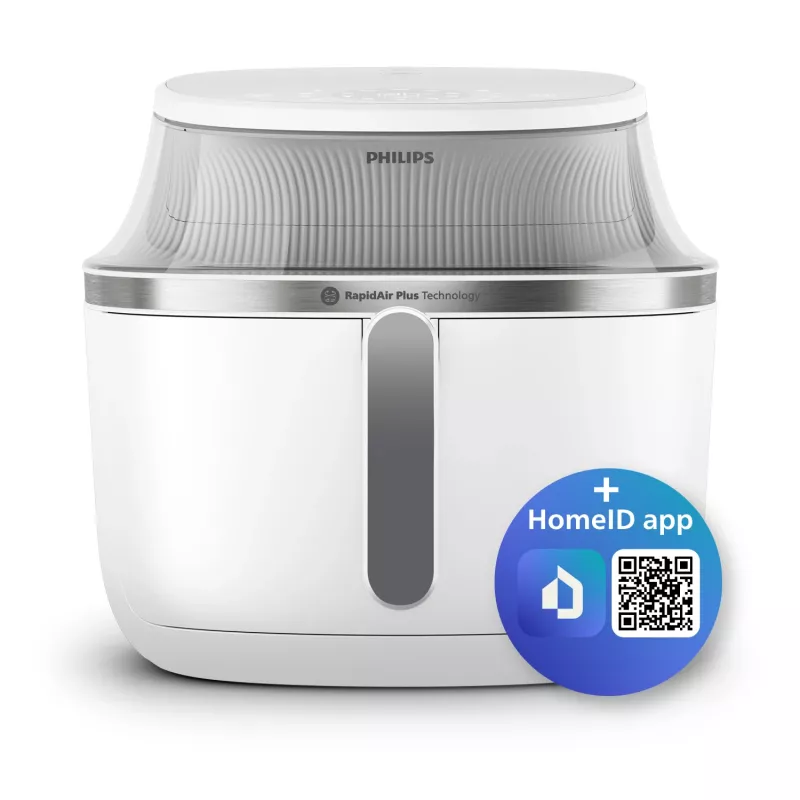 Karšto oro gruzdintuvė Philips 3000 serija NA331/10 — 6,2 L, 1700 W, jutiklinis LED, atskira