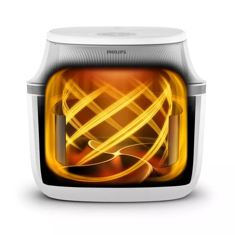 Karšto oro gruzdintuvė Philips 3000 serija NA331/10 — 6,2 L, 1700 W, jutiklinis LED, atskira