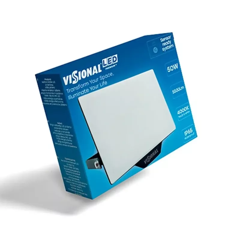 LED prožektorius VISIONAL VS122 50W 4000K — 5500 lm