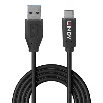 Lindy 36971 USB 3.2 Gen 2 laidas, USB A – USB C, 1 m, juodas