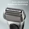 Elektrinis skustuvas BRAUN Series 8 8567cc System wet & dry su įkrovimo/valymo stotele