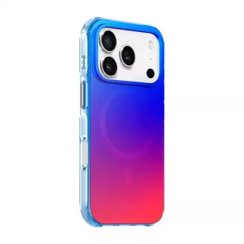 Dėklas LAUT HUEX WAVE mobiliojo telefono dėklas iPhone 17 Pro 16 cm mėlyna rožinė