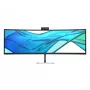 HP Series 5 Pro 49 col. DQHD konferencinis monitorius - 549pm, 124,5 cm (49 col.), 5120 x 1440 pikselių, Dual QHD, LCD, 5 ms, juodas