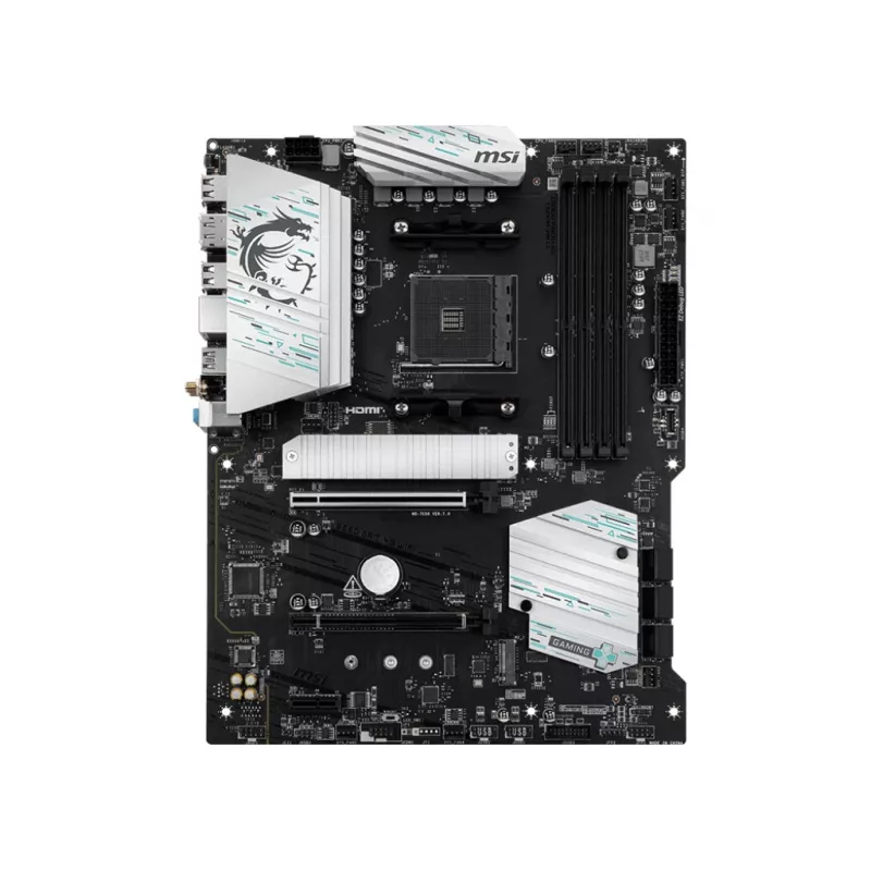 Motininė plokštė MSI B550 GAMING WIFI ATX — AMD B550, Socket AM4, DDR4, 4 DIMM, 128 GB, Wi-Fi 5, Gigabit LAN
