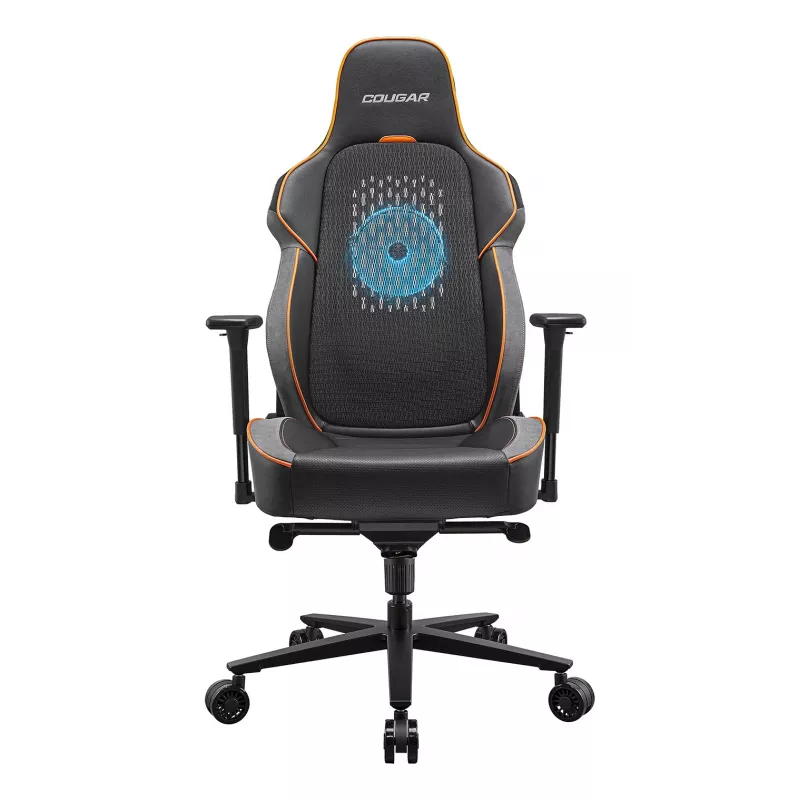 Žaidimų kėdė COUGAR Gaming NxSys Aero Hard sėdynė Juoda/Oranžinė