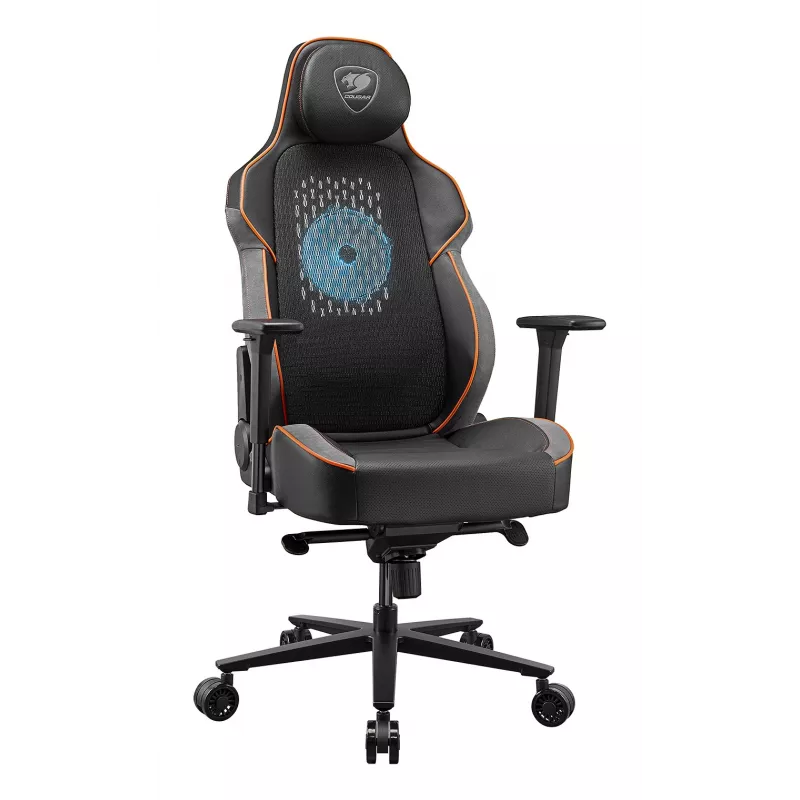 Žaidimų kėdė COUGAR Gaming NxSys Aero Hard sėdynė Juoda/Oranžinė