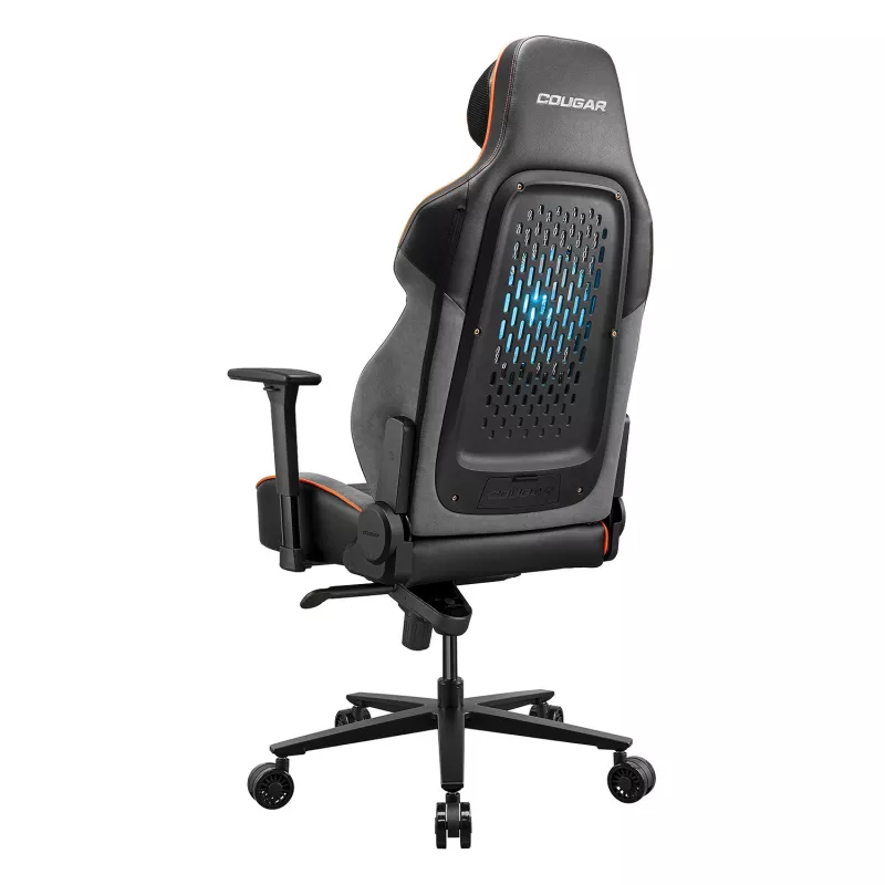 Žaidimų kėdė COUGAR Gaming NxSys Aero Hard sėdynė Juoda/Oranžinė