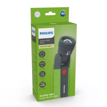 Philips Xperion 3000 LUMX30ZOOMX1 Zoom LED darbinė lempa, 1000 lm, baterija, 9 h